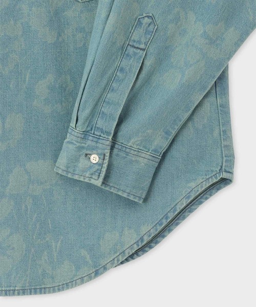 ブラウス シャツ ウィメンズ Paul Smith + Lee(R) ワークシャツ155902 WLB9246 レディース Paul Smith ブラウス シャツ ウィメンズ + Lee(R) ワークシャツ