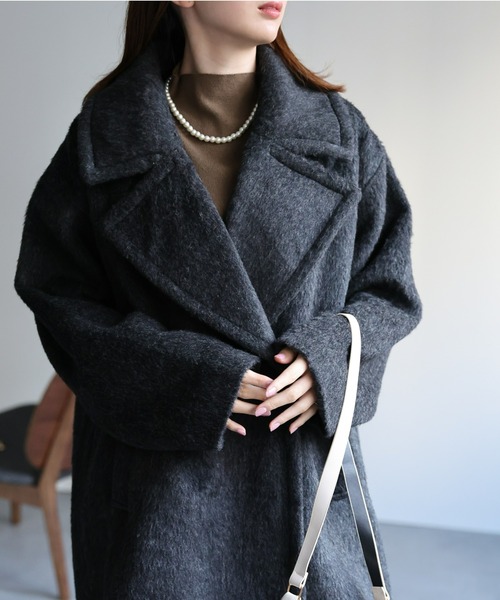 「sakishimatokyo」 ピーコート FREE アイボリー レディース_画像3