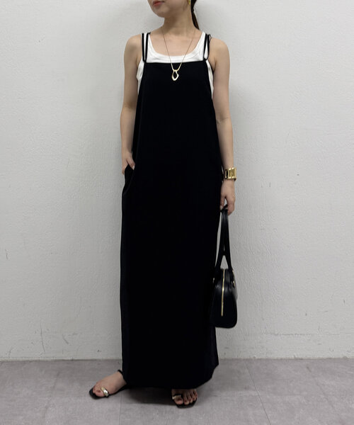 Loungedress キャミドレス Loungedress ワンピース シアーレースキャミワンピース