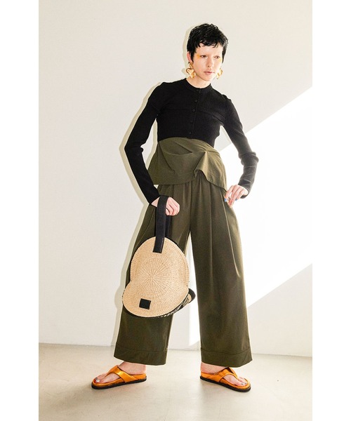 OMMO（オーエムエムオー） カーディガン BUSTIER DOCKING KT CD