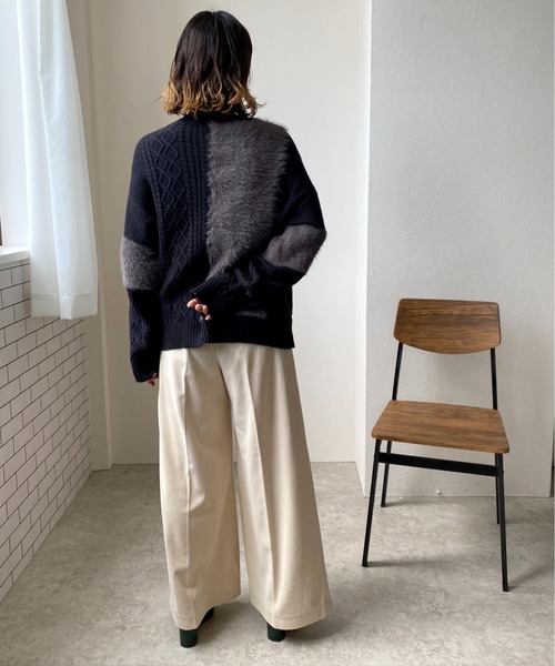 「LHELBIE」 コーデュロイパンツ M ピンク レディース_画像3