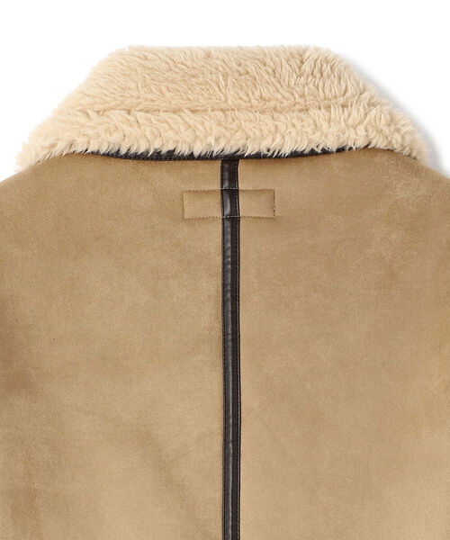 「Retro Grade」 ジップアップブルゾン LARGE ライトベージュ メンズ_画像6