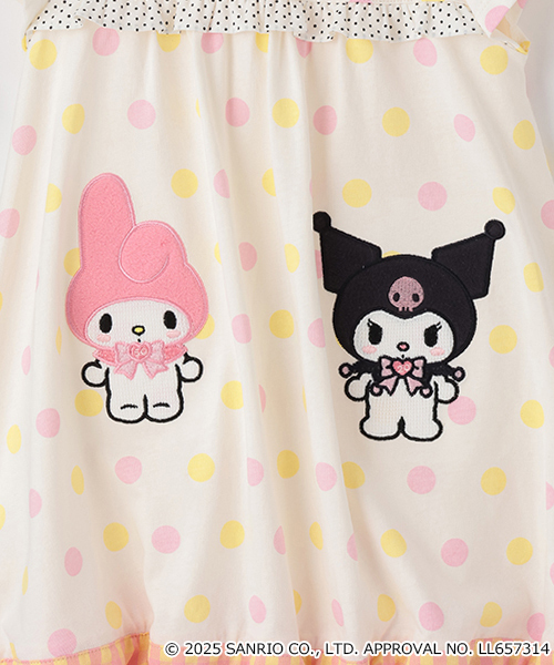 babycheer（ベイビーチアー） ワンピース 「MY MELODY／KUROMI