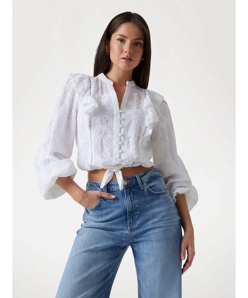 ブラウス シャツ LS Serin Top シャツ レディース