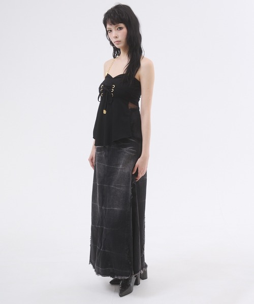 DAIYA（ゴルフ用品、日用品） tシャツ バックシアーレースアップ