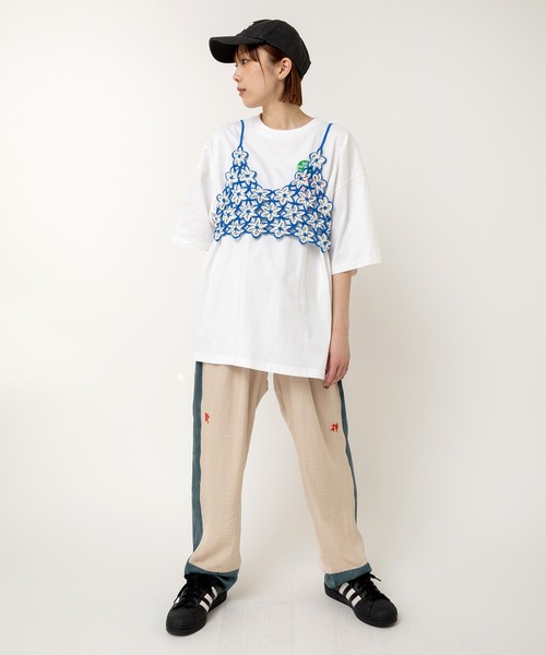 【ブラック】M2503 ヘビトラBIG T RNA（アールエヌエー） tシャツ M2503 ヘビトラBIG T レディース