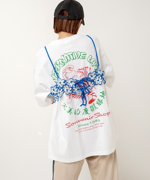 RNA（アールエヌエー） tシャツ 半袖 M2503 ヘビトラBIG T