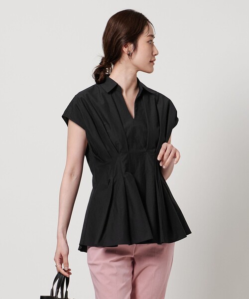 UNITED ARROWS ブラウス シャツ MANTECO POP フレンチスリーブ