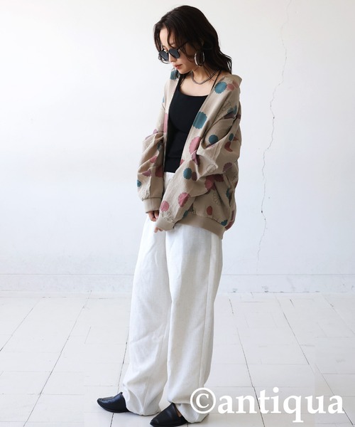 アンティカ　ブルゾン antiqua レザーブルゾン ブルゾン メンズ アウター 長袖 送料