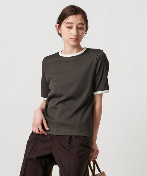リブバイカラーパイピングTシャツ UNITED ARROWS｜リブ バイカラーパイピング Tシャツ | Rakuten