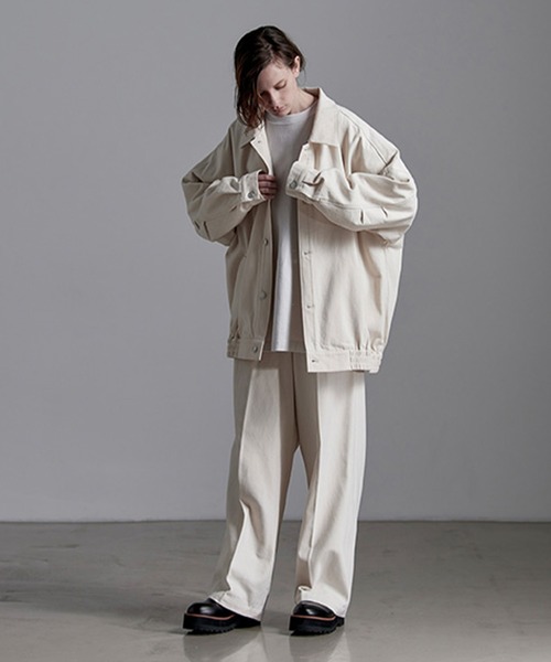 「Loose/ルース」 デニムジャケット L グレー系その他 メンズ