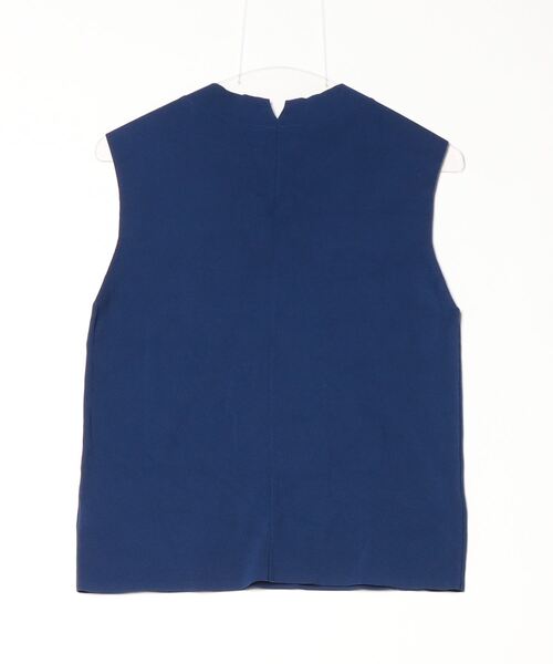 「UNITED ARROWS」 ノースリーブニット - ブラック レディース UNITED ARROWS（ユナイテッドアローズ）の「リブ ハイネック