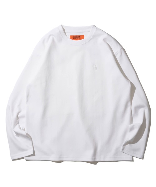 「UNIVERSAL OVERALL」 長(zhǎng)袖Tシャツ LARGE チャコールグレー メンズ