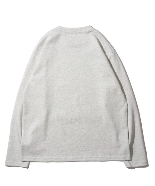 「UNIVERSAL OVERALL」 長(zhǎng)袖Tシャツ LARGE チャコールグレー メンズ