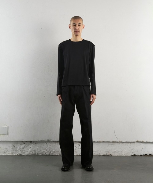 NVRFRGT ジーンズ 3D TWISTED WIDE LEG JEANS メンズ : ZOZOTOWN