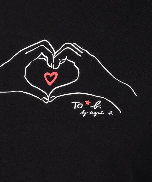 「To b. by agnes b.」 半袖Tシャツ 40 ブラック レディース_画像3
