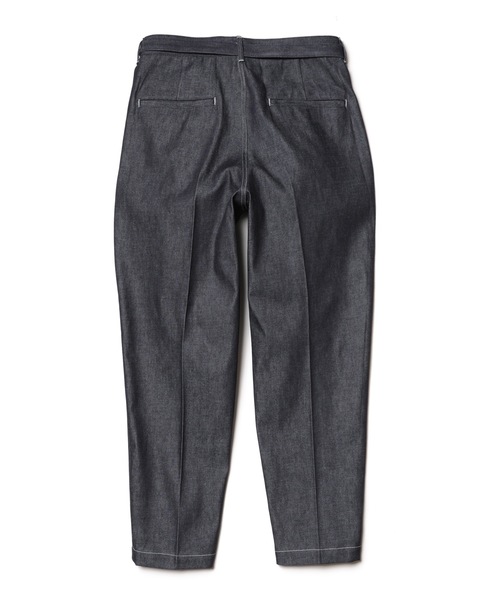 「MR.OLIVE」 デニムクロップドパンツ MEDIUM インディゴブルー メンズ