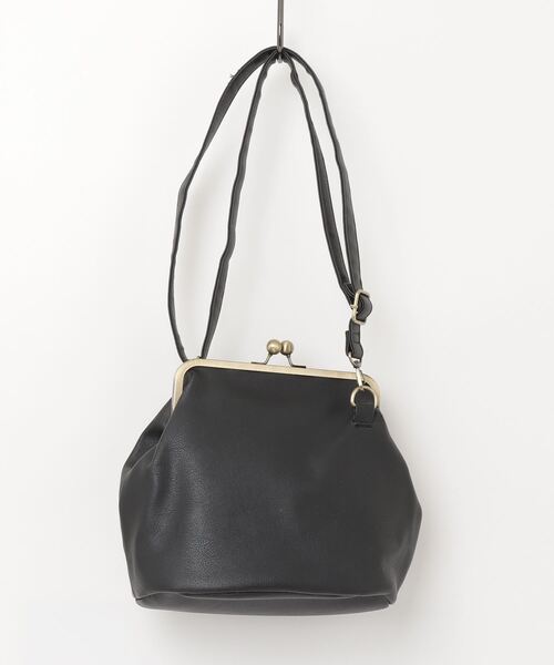 数量限定， 大得価 「antiqua」 ショルダーバッグ FREE ブラック レディース