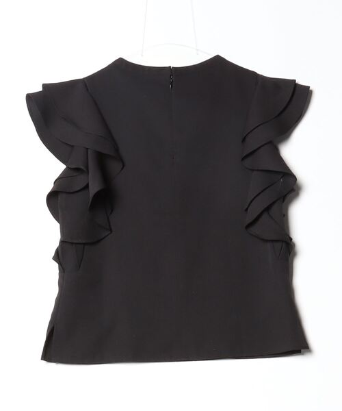 「Danny&Anne」 半袖ブラウス FREE ブラック レディース_画像2