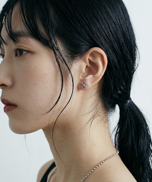 ピアス ORLEAN つけっぱなし サージカルステンレス アレルギー対応 ピアス