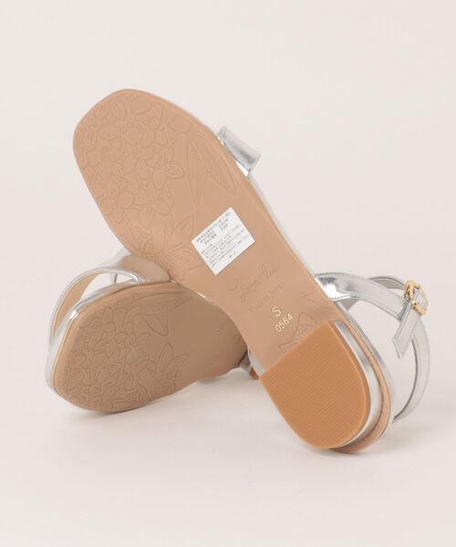 「Launa lea」 フラットサンダル S アイボリー レディース_画像3