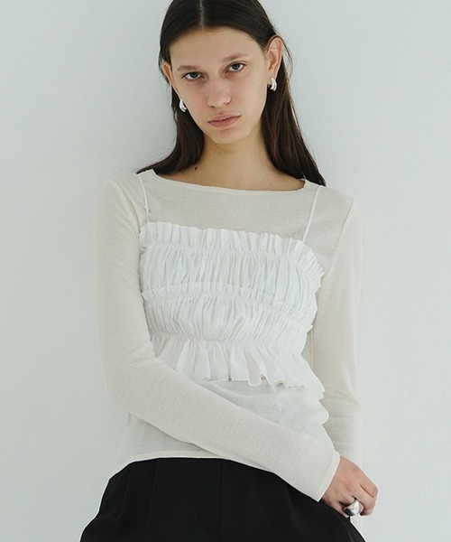 クラネ CLANE トップス H/N SOFT CUT TOPS｜TOPS(トップス)｜CLANE OFFICIAL ONLINE STORE