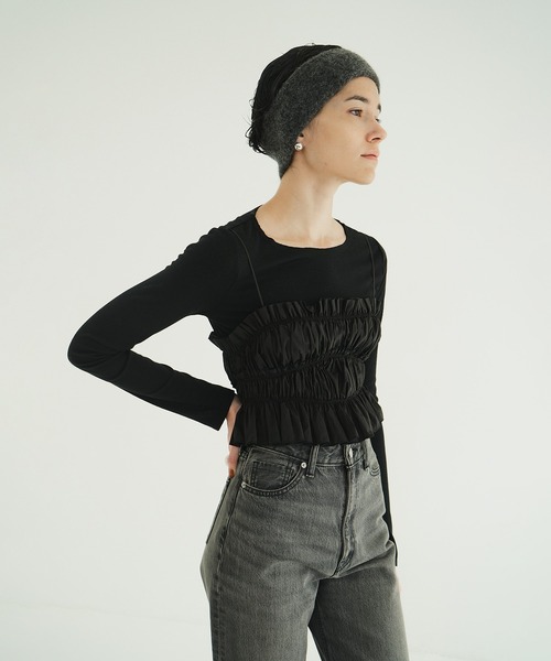 CLANE（クラネ） BUSTIER SET TOPS レディース : ZOZOTOWN Yahoo!店
