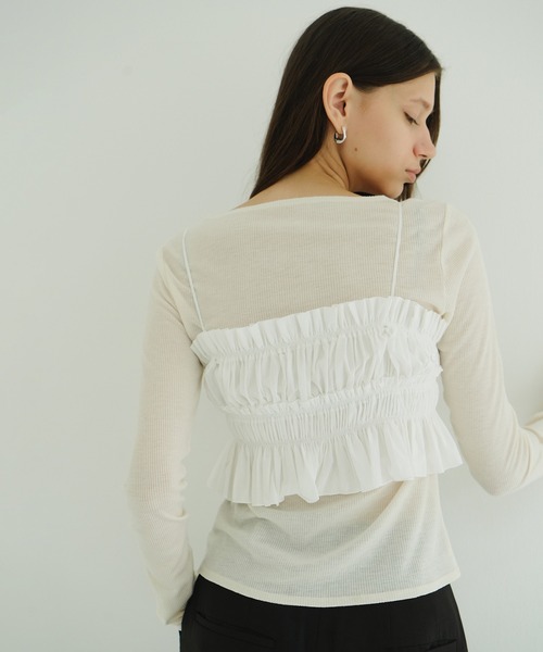 BUSTIER SET TOPS レディース_5