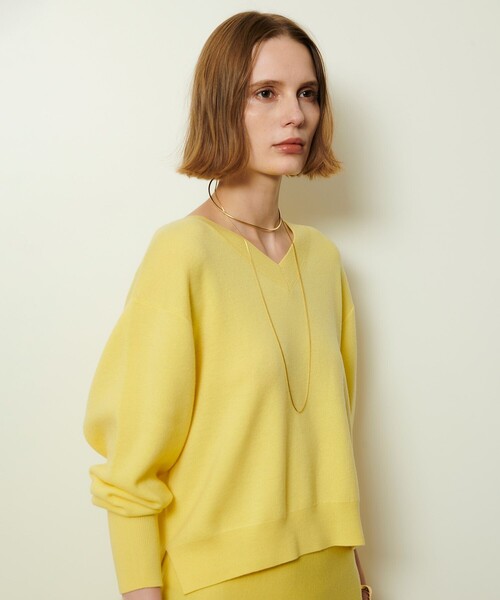 allureville（アルアバイル） ニット セーター ウールスムース2WAY