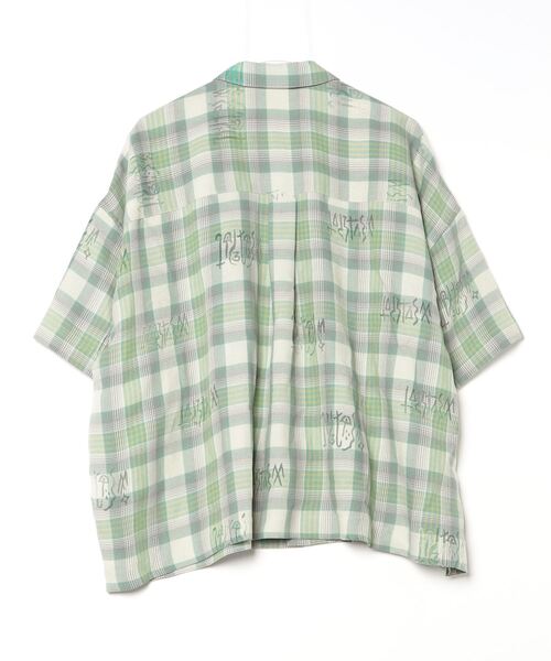 「FACETASM」 半袖シャツ 5 グリーン メンズ_画像2