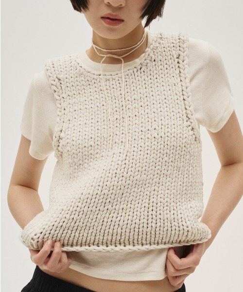 ベスト/ジレ TODAYFUL Cable Knit Vest TODAYFUL ベスト ジレ Hand Knit Vest レディース : ZOZOTOWN Yahoo!店