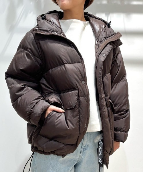 TAION ダウンコート ダウンジャケット 「TAIONコラボ」ボリューム