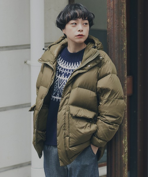 TAION（タイオン） ダウンコート ダウンジャケット 「TAIONコラボ