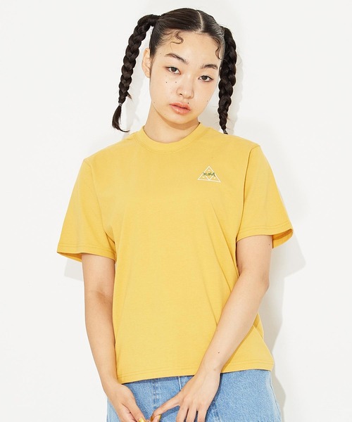 「X-girl」 半袖Tシャツ「HUFコラボ」 M ホワイト レディース_画像5