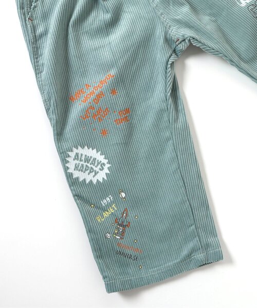 BREEZE（ブリーズ） パンツ 「ジュニア対応」POPイラストコーデュロイ