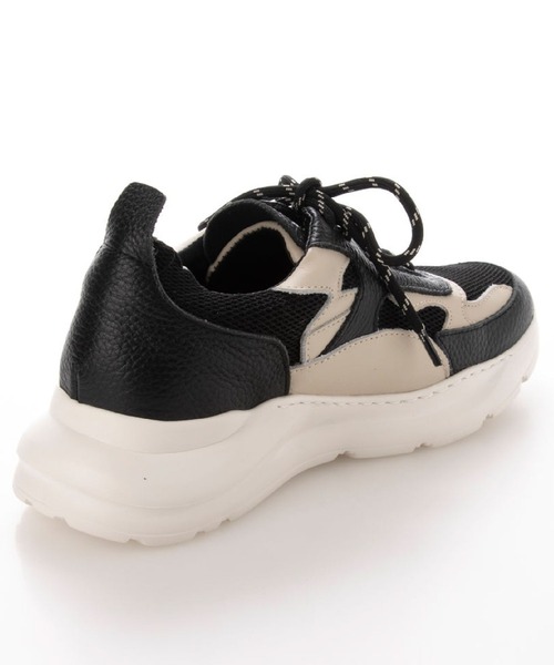 「Lucida」 ローカットスニーカー 38 アイボリー レディース_画像2