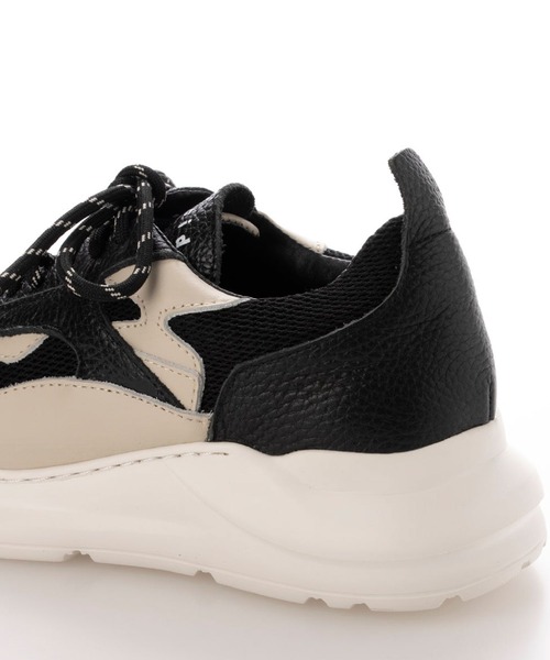 「Lucida」 ローカットスニーカー 38 アイボリー レディース_画像4