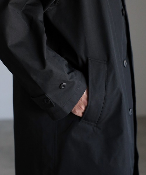 「CREARE -LINO-」 ステンカラーコート M ベージュ メンズ_画像4