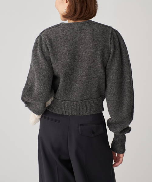 INSCRIRE（アンスクリア） カーディガン Shoulder カーディガン
