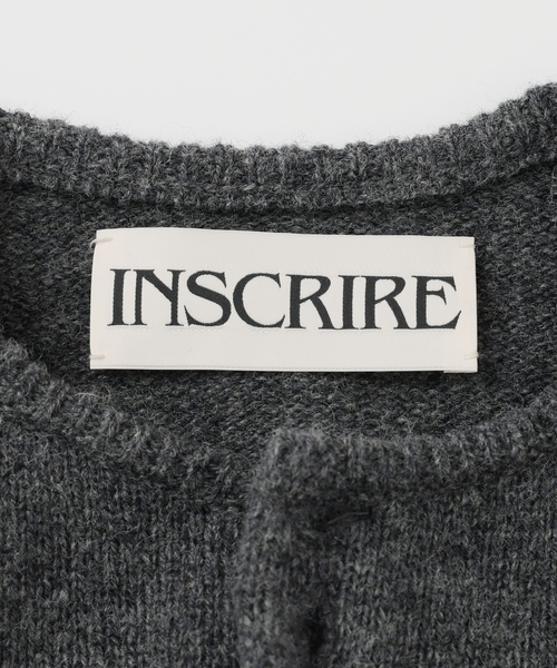 INSCRIRE（アンスクリア） カーディガン Shoulder カーディガン