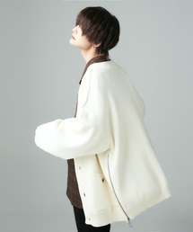 「ADRER」 ニットカーディガン SMALL ホワイト メンズの画像9