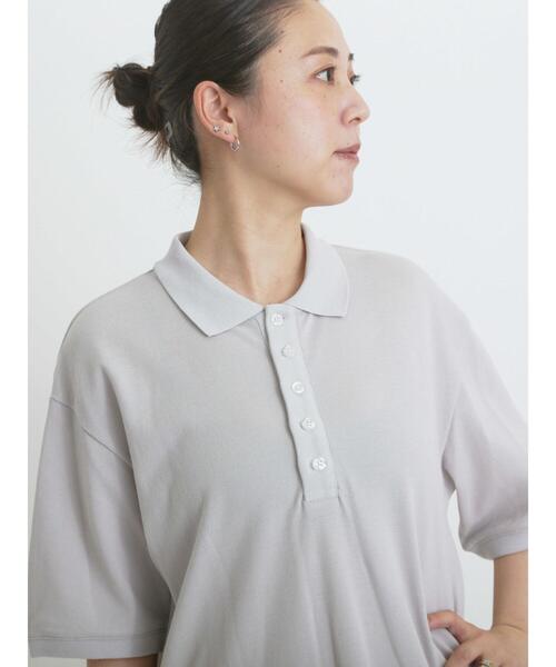 「sm2rhythm」 半袖ワンピース F ブラック レディース_画像7