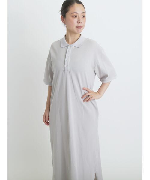 「sm2rhythm」 半袖ワンピース F ブラック レディース_画像9