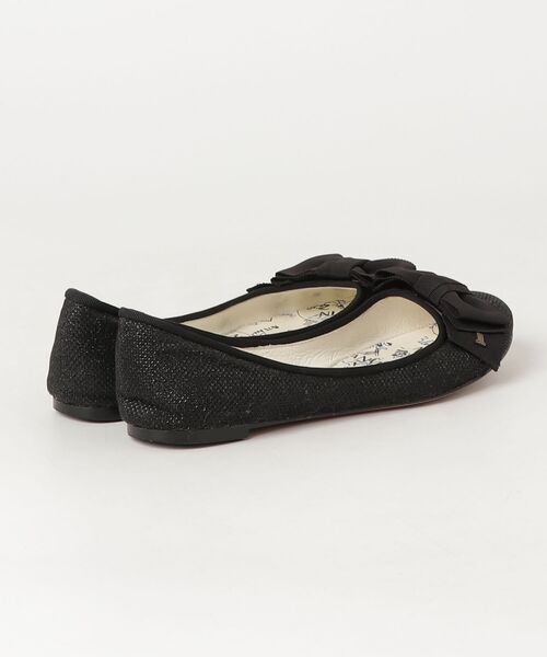 「LANVIN en Bleu」 フラットパンプス 23.5cm ブラック レディース_画像2