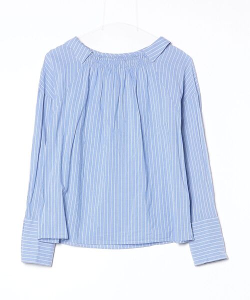 [MACKINTOSH PHILOSOPHY] длинный рукав блуза 36 голубой женский 