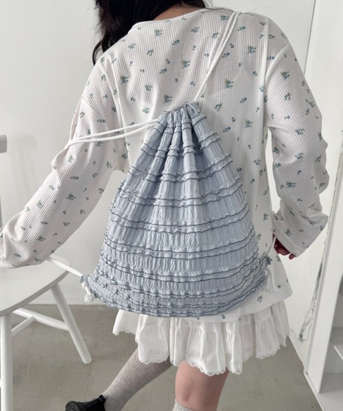 Loueme デイバック リュック ホイップレースフリルナップサック