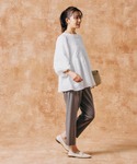 「GLOBAL WORK」 7分袖ブラウス L...の詳細画像4