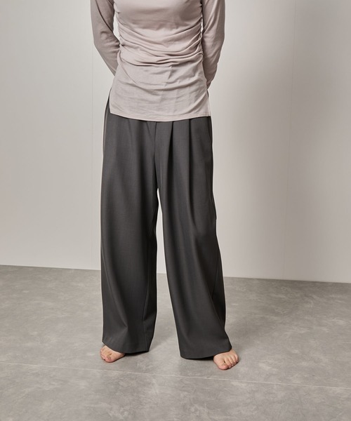 「NERGY」 スラックス M ベージュ レディース_画像5