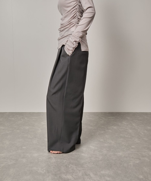 「NERGY」 スラックス M ベージュ レディース_画像6