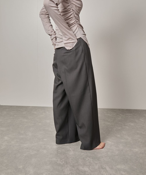 「NERGY」 スラックス M ベージュ レディース_画像8